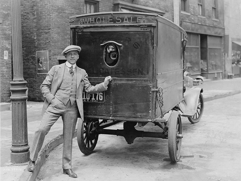 Vintage Truck Driver